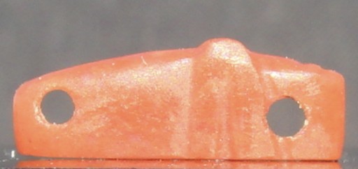 Carnelian locust spacer bead of a bracelet