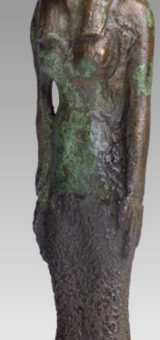 Cow-headed Hathor - Copper alloy