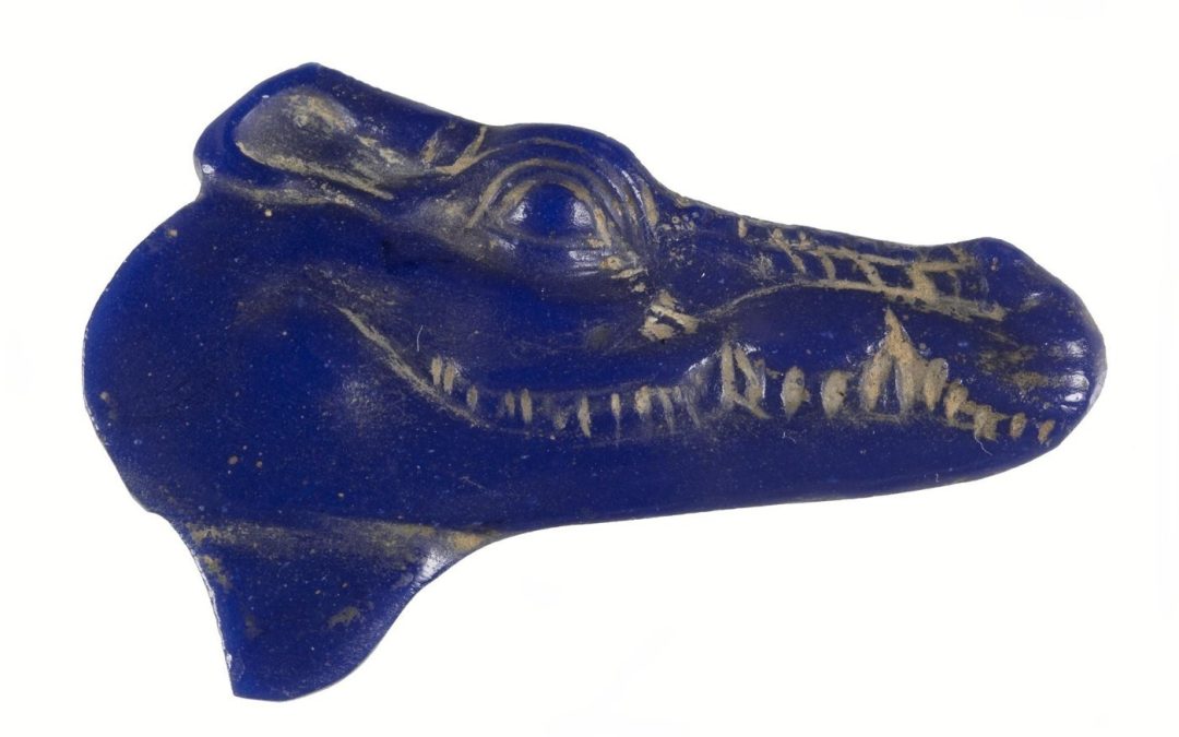 crocodile head inlay