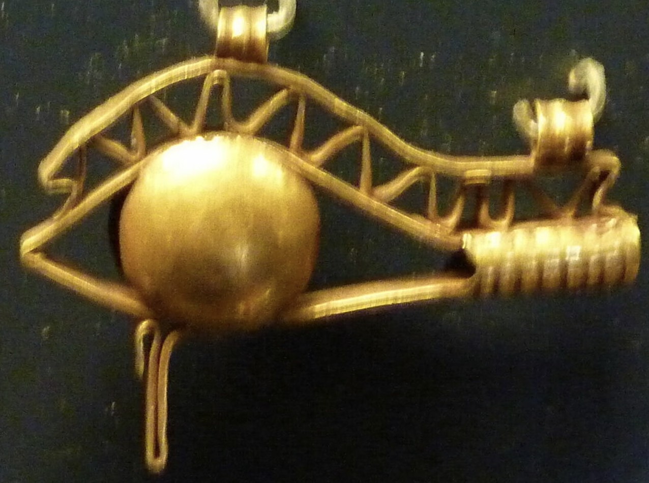 Gold Wedjat eye Gold Wedjat eye
