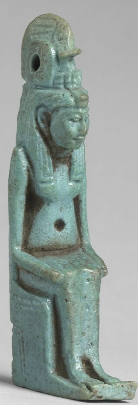 Hatmehyt - Blue glaze H 7.7, W 1.7 Hatmehyt - Blue glaze H 7.7, W 1.7