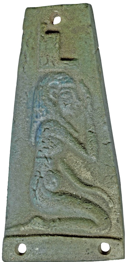 Isis mourning - Green glaze flat back Isis mourning - Green glaze flat back
