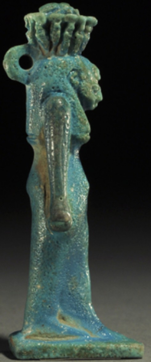 Iusaas - Green glazed striding Iusaas - Green glazed striding
