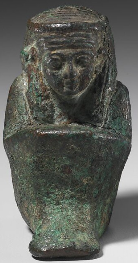 Maat - Copper alloy with traces of gilding Maat - Copper alloy with traces of gilding