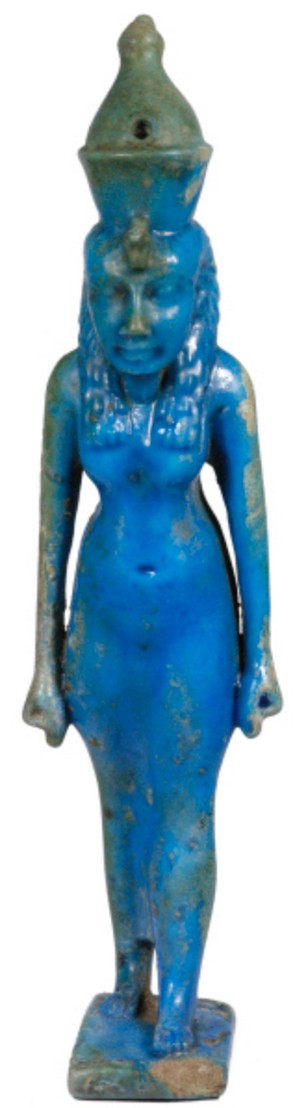 Mut - Blue glaze H 9.7, W 2.4 Mut - Blue glaze H 9.7, W 2.4