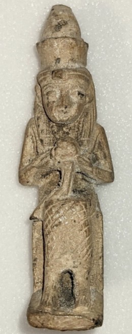 Mut suckling Khonsu - Steatite H 6.0 Undated Mut suckling Khonsu - Steatite H 6.0 Undated