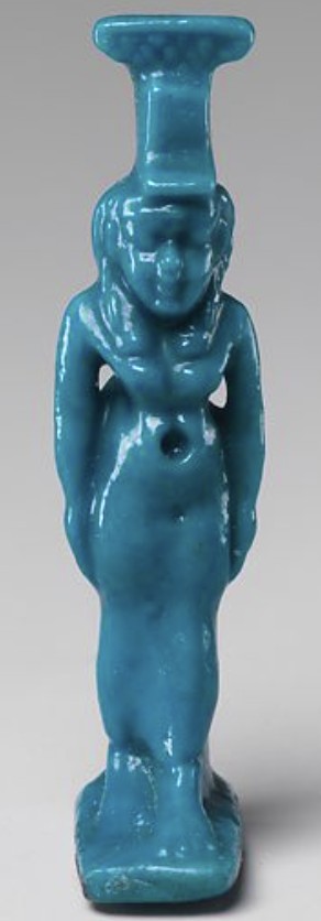 Nephthys - Blue glaze Nephthys - Blue glaze