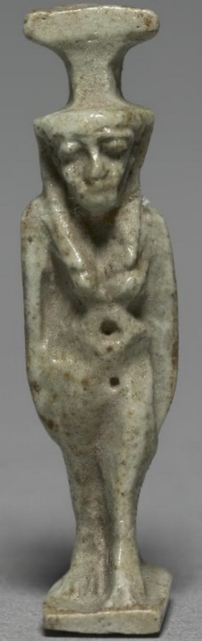 Nephthys - Green glaze H 3.5 Nephthys - Green glaze H 3.5