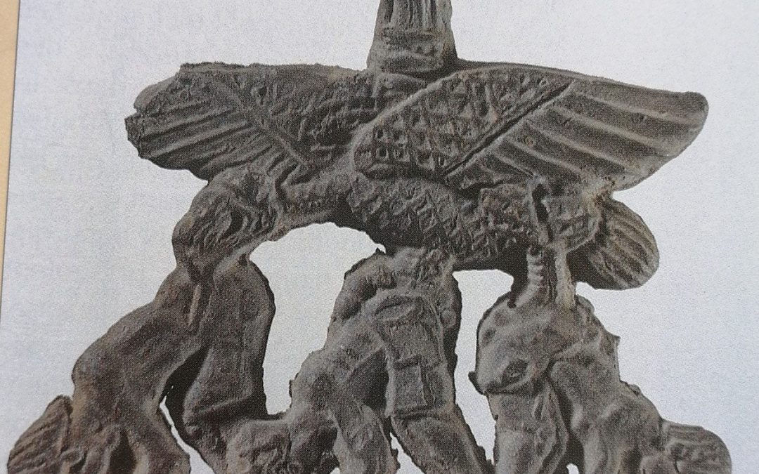 vulture holding captives
